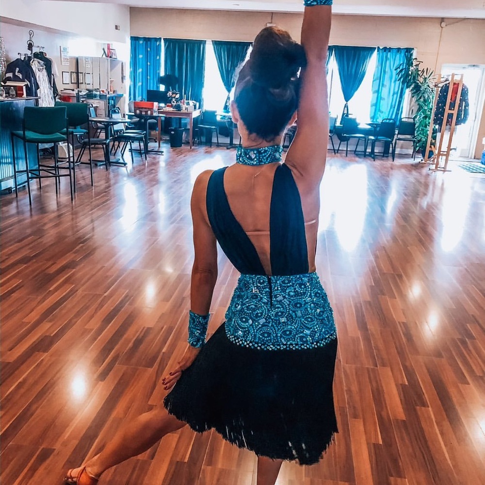 Gorgeous Custom made Latin Dress!